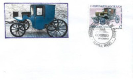 OLD CARRIAGES, Coupé Trois Quarts,  XIX Century, Letter Montevideo, Uruguay - Kutschen