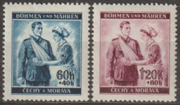 01/ Pof. 50-51 - Unused Stamps