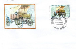 OLD CARRIAGES, Break De Champ,  XIX Century, Letter Montevideo, Uruguay - Stage-Coaches