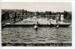 ORNE CPSM Glacée 9 X 14 Ecrite * BRETONCELLES La PISCINE (animée Baigneurs ) M. Aube Editeur - Sonstige & Ohne Zuordnung