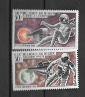 PA - 1965 - 56 à 57 **MNH - Sortie Dans L'espace - Níger (1960-...)