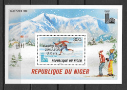 BF - 1980 - 29 **MNH - Jeux Olympiques De Lake Placd - 2 - Niger (1960-...)