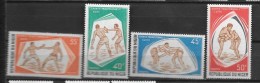 1975 - 333 à 336 **MNH - Sports Traditionnels - Níger (1960-...)