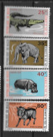 1973 - 277 à 280 **MNH - Animaux - Niger (1960-...)