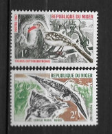 1967 - 190 + 191 **MNH - Oiseaux - Níger (1960-...)