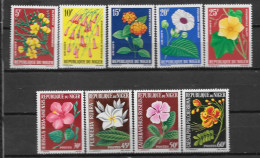 1964 - 135 à 143 *MH - Fleurs  - Niger (1960-...)