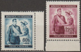 02/ Pof. 50-51, Border Stamps - Ongebruikt