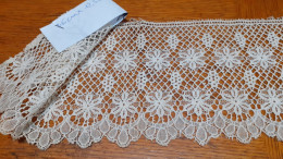 DENTELLE Ancienne 36 Cm X 12.5 Cm - Kant En Stoffen