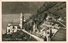 13037624 Morcote Lago Di Lugano Fliegeraufnahme Morcote - Sonstige & Ohne Zuordnung