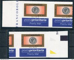 2004 Posta Prioritaria € 0,60 - 3 Varietà - Errors And Curiosities