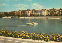 Navigation Sailing Vessels & Boats Themed Postcard Hungary Budapest Danube Pleasure Cruise - Segelboote