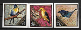 PA - 1971 - N°97 à 99**MNH - Oiseaux- Non Dentelé, Imperforate - Guinée (1958-...)