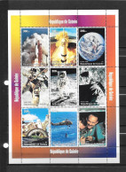 1998 - 1315 à 1323 **MNH - Exploration De L'espace - República De Guinea (1958-...)