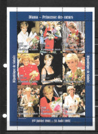 1998 - 1135 à 1143 **MNH - Lady Diana - Guinea (1958-...)