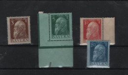 Bayern Michel Kat.Nr. Postfr/** 76/79 - Mint