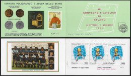 1982 Italia Libretto Mondiali Calcio Zoff Unif N. LR3 - 1971-80: Mint/hinged