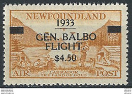 1933 Newfoundland Balbo Flight MNH SG. N. 235 - Otros & Sin Clasificación