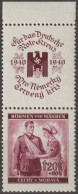 10/ Pof. 51, Border Stamp With Coupon - Ungebraucht