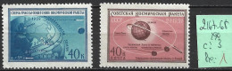 RUSSIE 2167-68 ** Côte 3 € - Ungebraucht