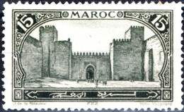 MAROCCO FRANCESE, FRENCH MOROCCO, PAESAGGI, LANDSCAPE, 1923, NUOVI (MLH*) Scott:FR-MA 95, Yt:MA 103 - Unused Stamps