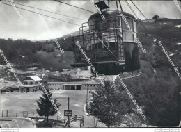 Ae613 Cartolina Rieti Terminillo Pian De Valli E Funivia - Rieti