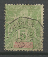 MADAGASCAR N° 42 CACHET AMBULANT REUNION A MARSEILLE / Used - Used Stamps