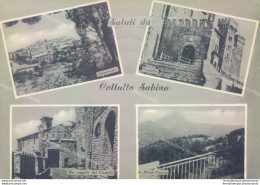 Ab487 Cartolina Saluti Da Collalto Sabino Provincia Di Rieti - Rieti