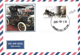 CANADA. McLaughlin Car (Canadian Manufacturer Of Automobiles), Letter From Masset (Graham Island) British Columbia - Autos