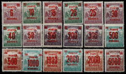 HONGRIE 1922-5 * - Impuestos