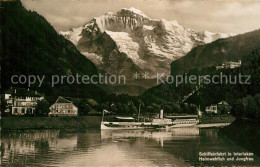 13016620 Interlaken BE Fahrgastschiff Heimwehfluh Und Jungfrau Interlaken BE - Andere & Zonder Classificatie