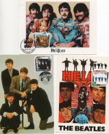 Cartes Maxi  2007 : LES BEATLES  (lot De 3 Cartes) - Other & Unclassified