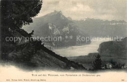 13014093 Niederurnen Blick Auf Den Walensee Vom Ferienheim Alpenpanorama Niederu - Altri & Non Classificati