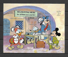 Disney St Vincent 1990 London Stamp World MS MNH - Disney