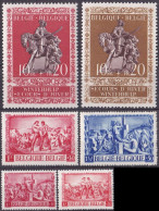 Belgien Lot Von 1943/45 */MH Falzspur (A5-8) - Ungebraucht