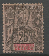 INDE N° 8 CACHET Karikal  / Used - Oblitérés