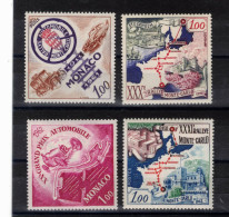 MONACO  Timbres Neufs **  De  1961 / 1962 ( Ref  MC555 )  Sport - Course Automobile -Rallye - Neufs