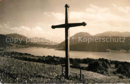 13010812 Aegeri Blick Gegen Aegerisee Und Mythen Kreuz Aegerisee - Andere & Zonder Classificatie