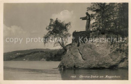 13010764 Meggen Christus Statue Am Meggenhorn Vierwaldstaettersee Meggen - Otros & Sin Clasificación