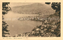 13010761 Lac Leman Genfersee Baie De Montreux Genfersee - Autres & Non Classés