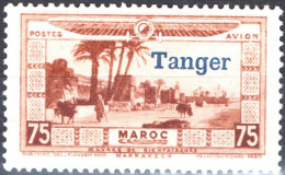 TANGERI, MAROCCO FRANCESE, FRENCH MOROCCO, LANDSCAPE, 1929, NUOVI (MLH*) Scott:FR-MA CB14, Yt:MA PA25 - Ongebruikt