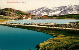 13010724 San Gottardo Gotthard Hospitz Bergsee Gebirgspass Alpen San Gottardo - Autres & Non Classés