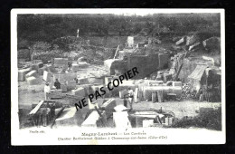 MAGNY LAMBERT  Les Carrieres  Chantier Berthelemot Gédéon à Chamesson /oblit  Chatillon 1911 + Boite Rurale   V - Andere & Zonder Classificatie