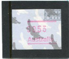 AUSTRALIA - 1987  53c  FRAMA  PLATYPUS  NO  POSTCODE  FINE USED - Automatenmarken [ATM]