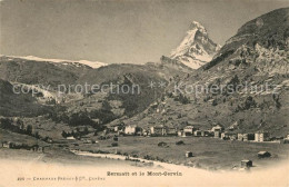 13010570 Zermatt VS Et Le Mont Cervin  - Andere & Zonder Classificatie