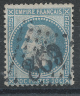 Lot N°82848   N°29A, Oblitéré GC 869 CHAMPROND(27), Indice 8 Ou GC 698 CALAIS(61), Indice 2 - 1863-1870 Napoléon III Lauré