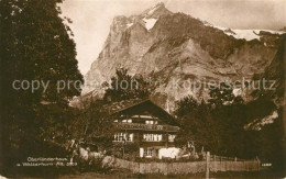 13010553 Wetterhorn Lauterbrunnen Oberlaenderhaus Wetterhorn Lauterbrunnen - Autres & Non Classés