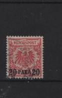 Deutsches Reich Michel Kat.Nr.DP Türkei Gest 7 - Deutsche Post In Der Türkei