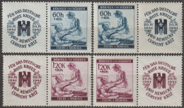 06/ Pof. 52-53, Stamps With Coupon - Unused Stamps