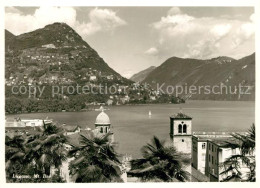 13008160 Lugano Lago Di Lugano Monte Bre Panorama Lugano - Autres & Non Classés