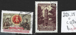 RUSSIE 2227-28 Oblitérés Côte 0.80 € - Oblitérés